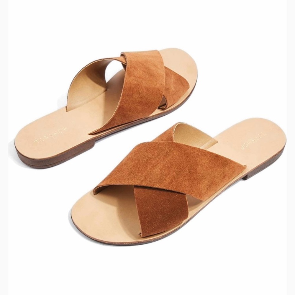 Topshop Hawaii Crisscross sandals